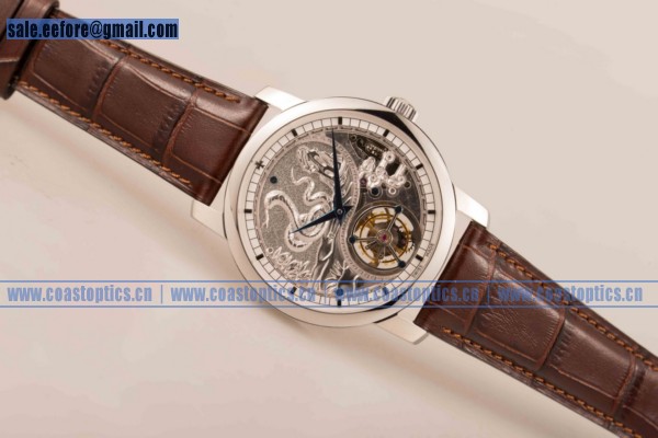 1:1 Clone Vacheron Constantin Traditionelle Minute Repeater Tourbillon Watch Steel 5180104